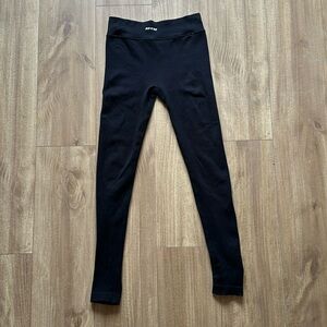 Bo+Tee Black Leggings, size Small